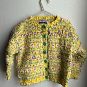 handmade knit sweater 5T